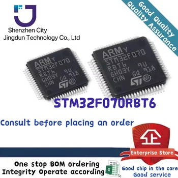 Нов Оригинален Микроконтролер STM32F070RBT6 QFP64 MCU-Чип За Игрални Съоръжения Scanning Instrument Industrial Жалба
