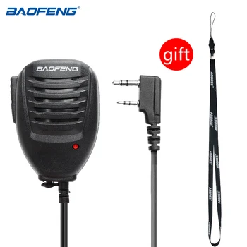 Нов микрофон Baofeng UV5R, говорител, микрофон за преносими радиолюбителя Baofeng UV-5R BF-888S UV-82 UV-S9 Плюс UV-13 Pro, двустранно радио