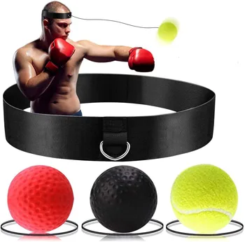 Нов продукт боксови рефлекторните топки с превръзка на главата Speed Sports Training Punch Fight React Head Ball