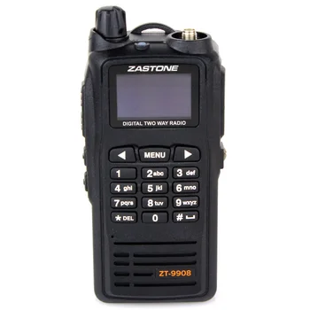 Нов старт Черно Преносими радиостанции Zastone ZT-9908 DPMR Цифрова Стандарт UHF 430-470 Mhz Ръчно Двустранна радиовръзка