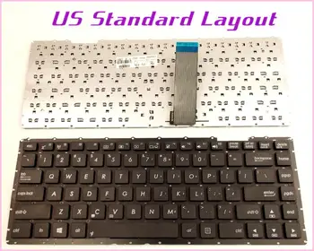 Новата клавиатура с американската подредбата за лаптоп ASUS X451 X451C X451CA X451M X451MA X451MAV X451E D451V D451VE/Лаптоп Без рамка