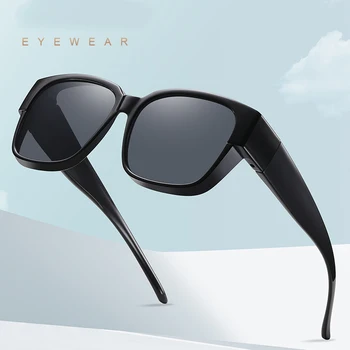 Нови Слънчеви очила за мъже и жени, поляризационная късогледство, огледални очила за шофиране на открито, ослепителна цвят, Почивка, движение, пътуване