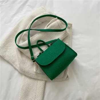 Нови дамски тенденцията чантите в ретро стил, елегантни дизайнерски луксозни квадратна чанта през рамо, дамски чанти-тоутеры, чанти за рамо за жени 2023