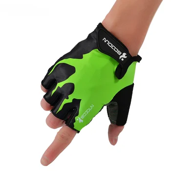 Нови трайни ръкавици за фитнес, дишащи силиконови мини ръкавици за вдигане на тежести с полупальцами