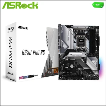 Новост За дънни платки на ASROCK B650 Pro RS с жак AM5 DDR5 128 GB За десктоп дънна платка на AMD B650 M, 2 NVME USB3.0