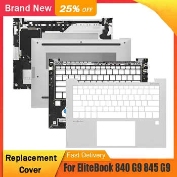 Новост За лаптоп HP EliteBook 840 G9 серията 845 G9 Поставка за Ръце Горна Клавиатура Долен Корпус Долен Covwr 6070B1957703 Сребро C D Корпус
