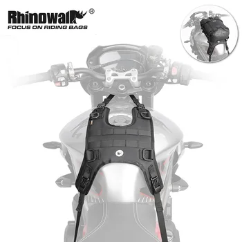 Основата на чантата за резервоара на мотоциклета Rhinowalk за универсален многофункционален монтаж на мотоциклет Предната чанта за двигател Комплект аксесоари за резервоара
