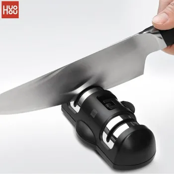Острилка за ножове Huohou, фаза 2, от професионална кухненска острилка за камъни, шлифовъчни машини, diamond керамични воденичен инструмент