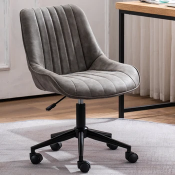 Офис стол с опора за гърба, дизайнерско управляемият Луксозно Удобен офис стол, скандинавски ергономични офис мебели Silla Escritorio