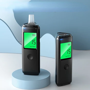 Портативен тестер за алкохол в издишания въздух професионална точност, за лична и професионална употреба Професионален дрегер, акумулаторна батерия