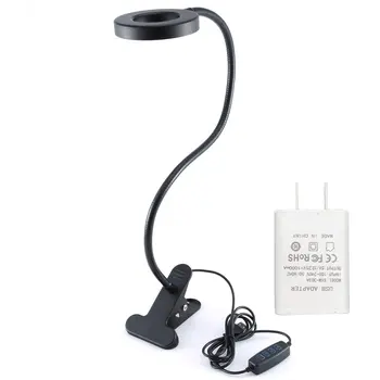 Практична скоба за USB, Малка Настолна лампа, нощна светлина, Офис, спалня, Гараж, скоба, настолна лампа, лампа за четене