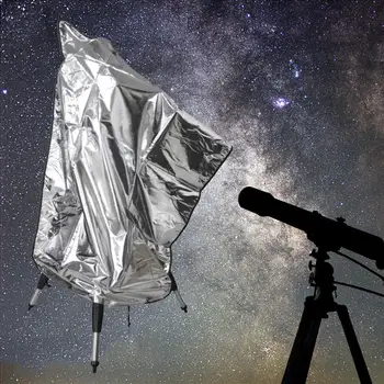 Прахоустойчив калъф за астрономически телескоп, леки аксесоари, удобни за използване с регулируем шнурком за улицата