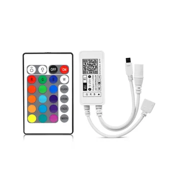 Приложение на Apple Homekit DC12V WiFi LED RGB контролер с IR дистанционно управление или гласов контрол Siri, 4-за контакт led лента, работа с IOS Home
