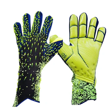 Професионални Футболни вратарские ръкавици, латексови сгъстено защитни ръкавици за възрастни, футболни ръкавици вратарские