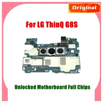 Разблокированная мобилна електронна панел на дънната Платка дънната платка с фърмуер за LG ThinQ G8s G8X 128 GB