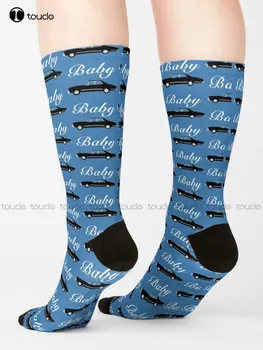 Свръхестествена Импала - детски чорапи Dean Winchester'S, работни чорапи за мъже с приятен дизайн, забавен есента е най-добър анимационен филм, а коледен подарък