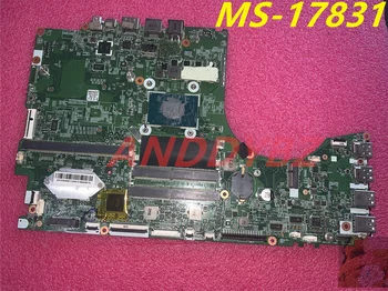 Се използва MS-17831 версия 1.0 За MSI GT72 GT72S Лаптоп с процесор дънна Платка i7-6700hq I7-6820HK DDR4 100% Работен тест