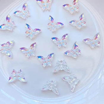 Сладки мини-блестящи украшения във формата на Пеперуди, Аксесоари За коса