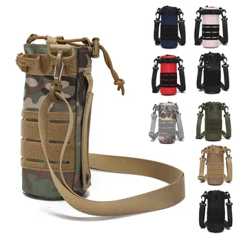 Спортна туристическа чанта за отдих Тактически боен боен камуфлаж Тактически пакет Molle Чанта за бутилка с вода