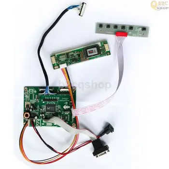 Такса LCD контролер САМ Kit VGA (RTMC7C) Шофьор LVDS инвертор - Включете LCD дисплей на монитора, за да 800X600 LB121S02-A2