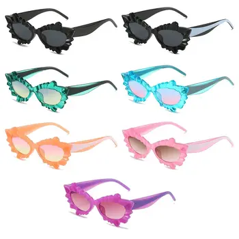 Тенденцията забавни цветни градиентные уникални нюанси неправилна форма Слънчеви очила котешко око Слънчеви очила за бала