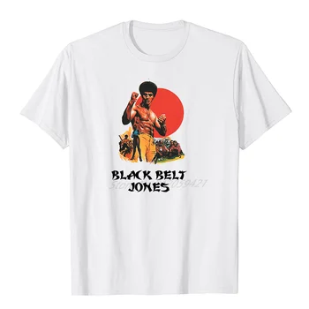 Тениски с графичен модел Black Belt Jones 70s Film Jim Kelly Enter The Dragon, готини тениски с къс ръкав, тениски оверсайз, мъжки дрехи