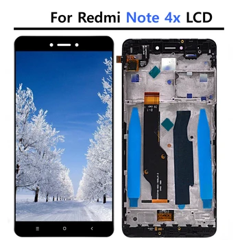 Тестван оригинален LCD екран за Xiaomi Redmi Note 4X LCD дисплей със сензорен екран в събирането на Замяна за Xiaomi Redmi Note 4X LCD