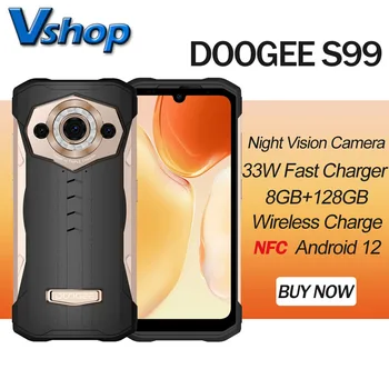 Трайни мобилен телефон DOOGEE S99 8 GB 128 GB 6,3 