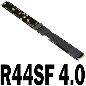 Удължител SSD-диск ADTM.2 NVMe Solid Drive Странично Card R44SF M2 за PCI-Express 4.0 3.0 PCIE X4 Full Speed 64G/M bps Key Удължител