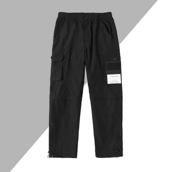 Улични улични мъжки панталони карго подвижни демисезонные джоб с еластичен колан памучен градинска работно облекло, панталони MA820