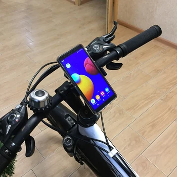 Универсална стойка за мобилен телефон за велосипеди, Пластмасови противоскользящее закрепване на кормилото на мотоциклета, планинско колоездене, неподвижен държач за навигация за мобилния телефон