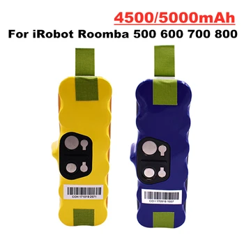 за iRobot Roomba батерия 14,4 v 5000 ма за iRobot Roomba 500 600 700 800 900 595 620 650 780 890 Акумулаторна батерия