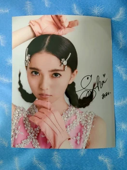 поздравителна картичка-плакат със снимка на Сайто Aqis с автограф от ръката на 8*10 инча J-POP 102020C