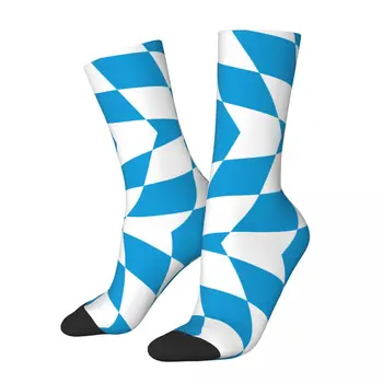 премиум Флаг Бавария (диамант) Немски щати Доставят най-Добрите компресия чорапи с хумористична графика