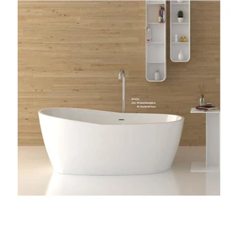 1600x800x680 мм, баня, овални акрилна вана от фибростъкло, свободно стояща Безпроблемна вана за накисване 6037